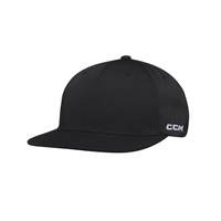 CCM Cap Team Flatbrim Snapback Sr Schwarz