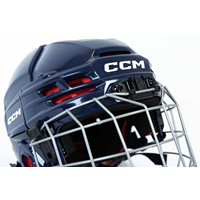 CCM Hockey Helmet Tacks 70 Combo YTH Navy