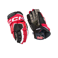 CCM Hanskat AS-V Pro Jr Black/Red/White