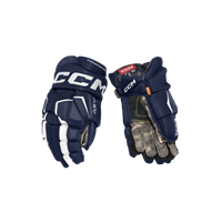 CCM Hanskat Tacks AS-V Jr Navy/White