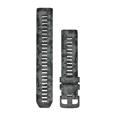 Graphite Grey Camouflage 22 mm Watch Band for Garmin