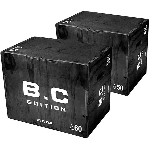 Master Fitness Plyo Box Plyo Black 40-50-60