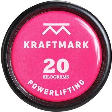 Kraftmark Skivstång Powerlifting Bar Raw 20 Kg