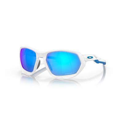 Oakley Solglasögon Plazma Matte White / Prizm Sapphire