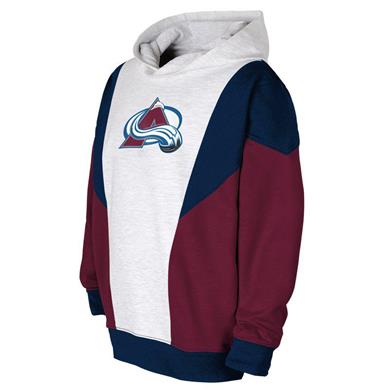 Outerstuff NHL Kapuzenpullover French Terry Colorado Avalanche