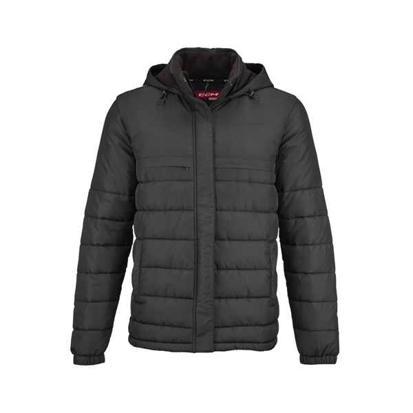 CCM Jacket Quilted Winter Sr Black