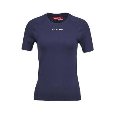 CCM T-Shirt für Damen Training Sr Navy
