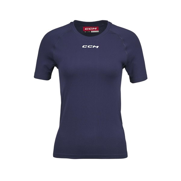 CCM T-skjorte Womens Training Sr Navy