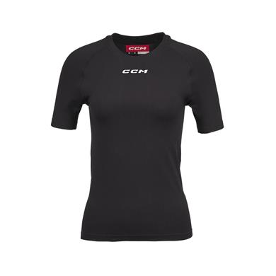 CCM T-Shirt für Damen Training Sr Schwarz