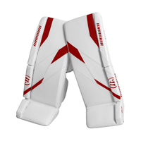 Warrior Goalie Leg Pads G7 Pro Sr White/Red