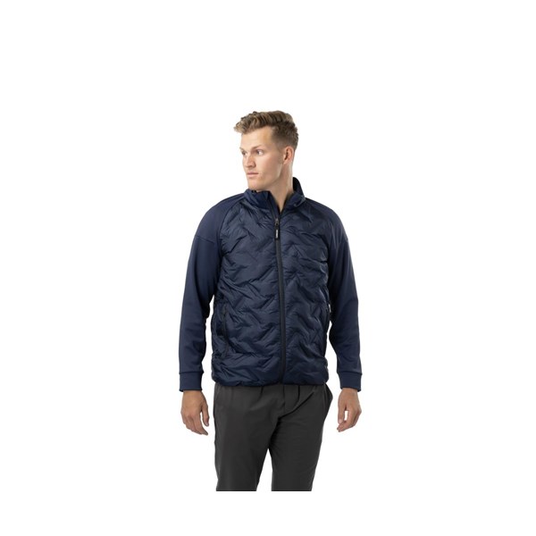 Bauer Jacke FLC Core Hybrid Sr Navy