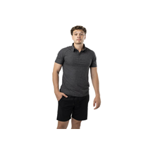 Bauer Polo Shirt FLC Core Performance Sr Grau