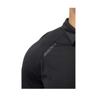 Bauer Polo Shirt Team Sr Schwarz