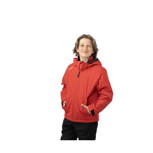 Bauer Jacket Team Heavyweight Yth Red