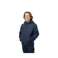 Bauer Jacket Team Heavyweight Yth Navy