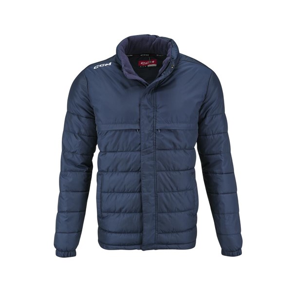 CCM Jacka Quilted Winter Yth Navy