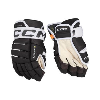 CCM Hockeyhandskar Tacks 4 Roll Pro 3 Sr Black/White