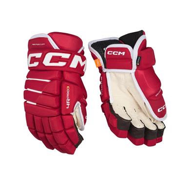 CCM Eishockey Handschuhe Tacks 4 Roll Pro 3 Sr Rot/Rot