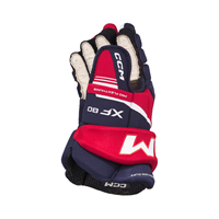 CCM Hockeyhandskar Tacks XF 80 Jr Navy/Red/White