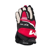 CCM Hockeyhandskar Tacks XF 80 Jr Black/Red/White