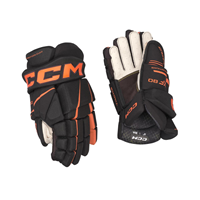 CCM Hockeyhandskar Tacks XF 80 Jr Black/Orange