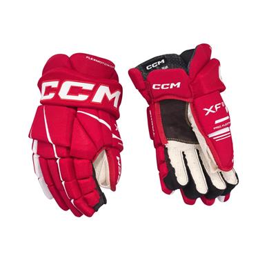 CCM Hockeyhandskar Tacks XF 80 Jr Red/White