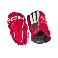 CCM Hockeyhandskar Tacks XF 80 Jr Red/White