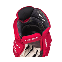 CCM Eishockey Handschuhe Tacks XF 80 Jr Rot/Weiß