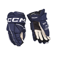 CCM Hockeyhandskar Tacks XF 80 Jr Navy/White