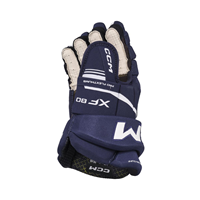 CCM Hockeyhandskar Tacks XF 80 Jr Navy/White