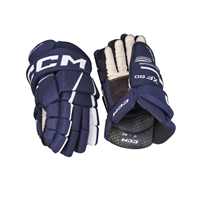 CCM Hockeyhandskar Tacks XF 80 Jr Navy/White