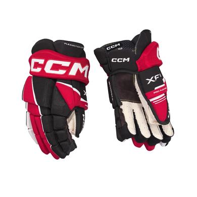 CCM Hockeyhansker Tacks XF 80 Sr Black/Red/White