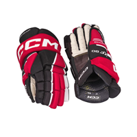 CCM Eishockey Handschuhe Tacks XF 80 Sr Schwarz/Rot/Weiß