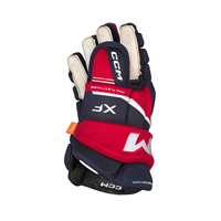 CCM Hockeyhandskar Tacks XF Jr Navy/Red/White