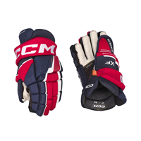 CCM Hockeyhandskar Tacks XF Jr Navy/Red/White