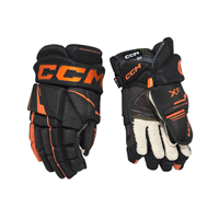 CCM Hockeyhandskar Tacks XF Jr Black/Orange