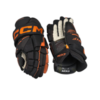 CCM Hockeyhandskar Tacks XF Jr Black/Orange