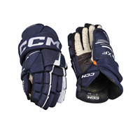 CCM Hockeyhandskar Tacks XF Jr Navy/White