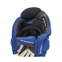 CCM Hockeyhandskar Tacks XF Jr Royal/White