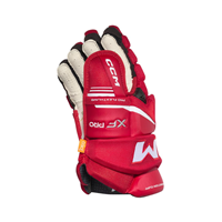 CCM Glove Tacks XF Pro Jr Red/White