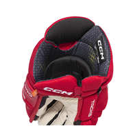 CCM Glove Tacks XF Pro Jr Red/White