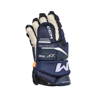 CCM Hockeyhandskar Tacks XF Pro Jr Navy/White