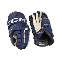 CCM Hockeyhandskar Tacks XF Pro Jr Navy/White