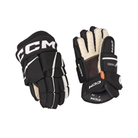 CCM Glove Tacks XF Pro Sr Black/White