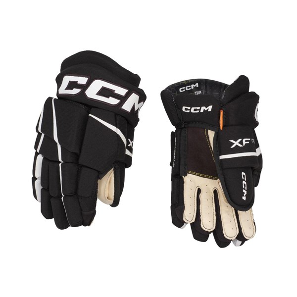 CCM Hockeyhandskar Tacks XF Pro Yth Black/White