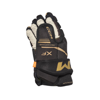 CCM Eishockey Handschuhe Tacks XF Sr Schwarz/Gold