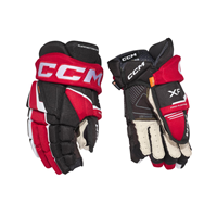 CCM Hockeyhandskar Tacks XF Sr Black/Red/White