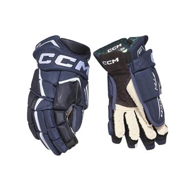 CCM Eishockey Handschuhe Jetspeed FTW Sr Navy/Weiß