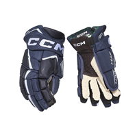 CCM Glove Jetspeed FTW Sr Navy/White