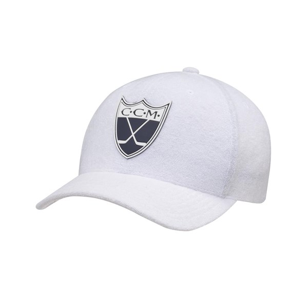 CCM Lippis Säädettävä Golf Cap Blanc